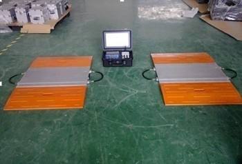 便攜式汽車衡有哪些型號跟尺寸，電子軸重秤可以定制嗎
